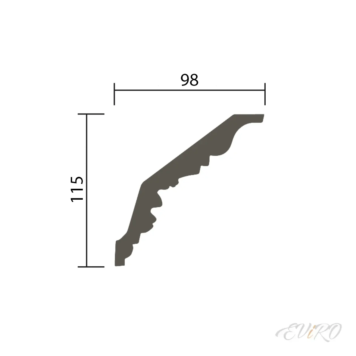 Карниз EViRO Модель 1.50.185