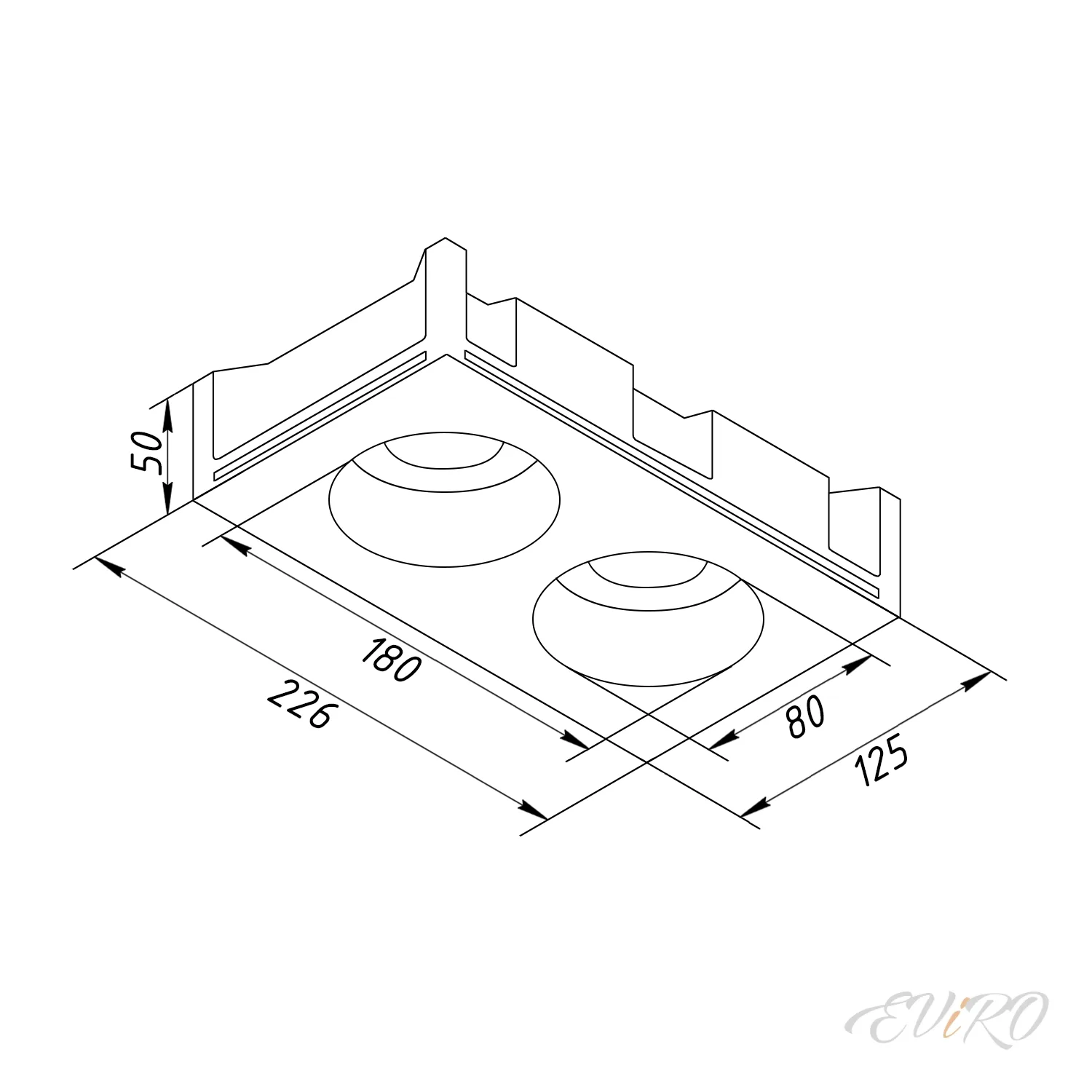 Потолочный светильник EViRO ВПС 37