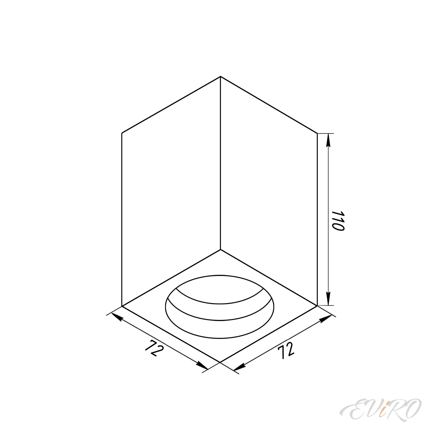 Потолочный светильник EViRO ПС 2