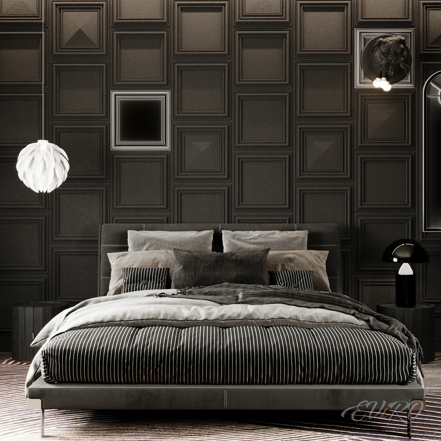 Гипсовая 3D панель EViRO W121 AUTOIRE