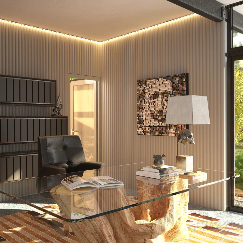 Гипсовая 3D панель EViRO Vector