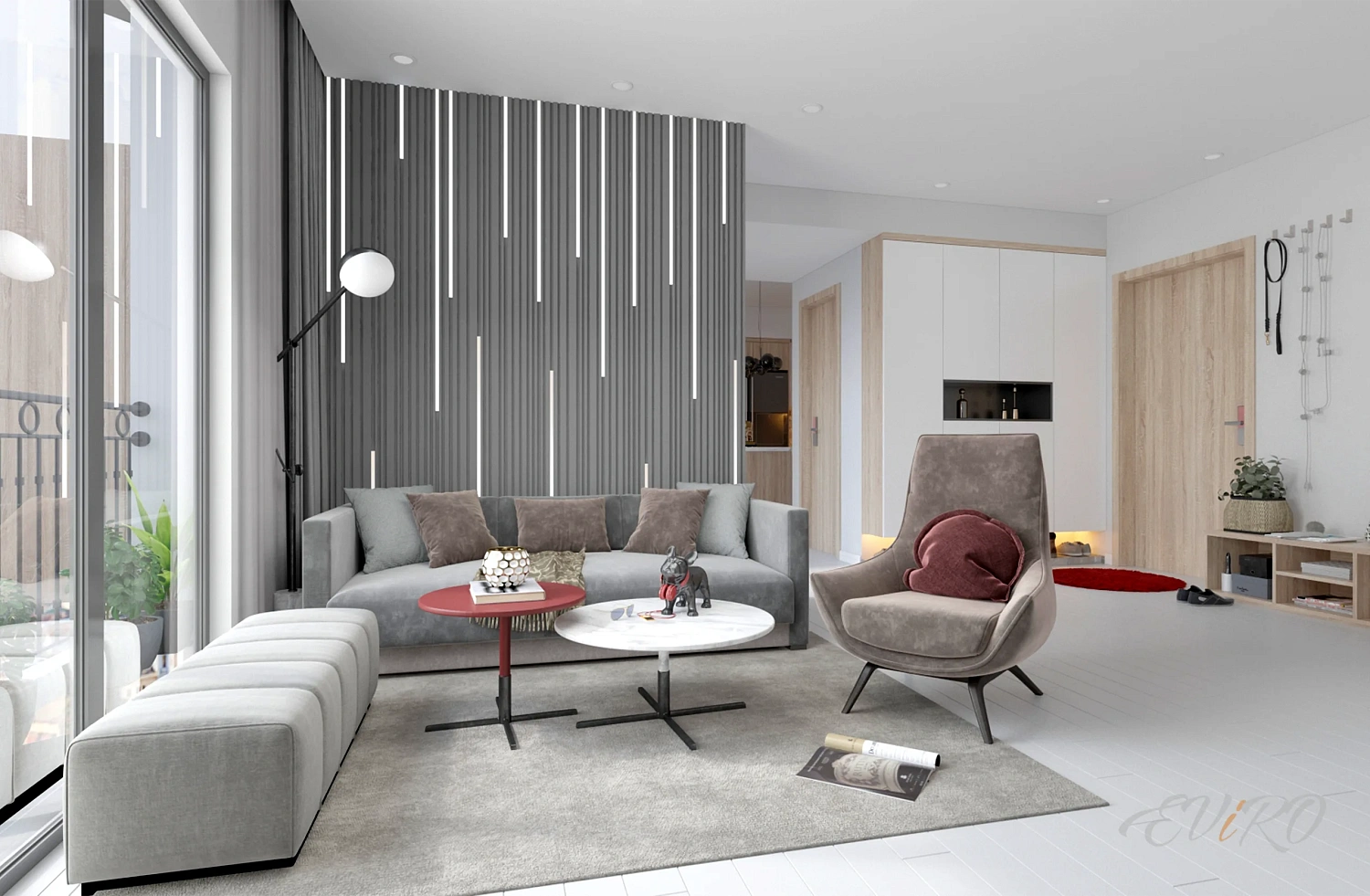 Реечные панели LED Barcode