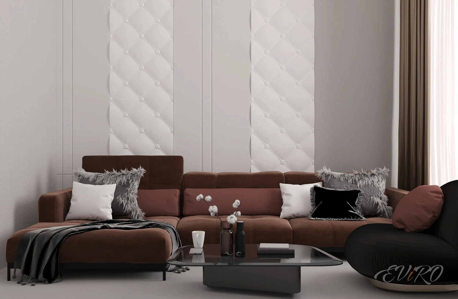 Гипсовая 3D панель EViRO Италия