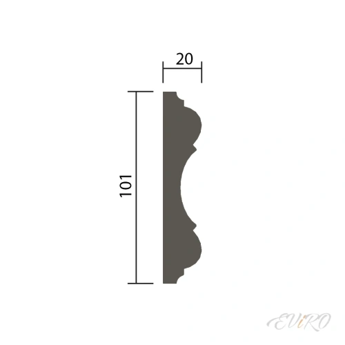 Молдинг EViRO Модель 1.51.317