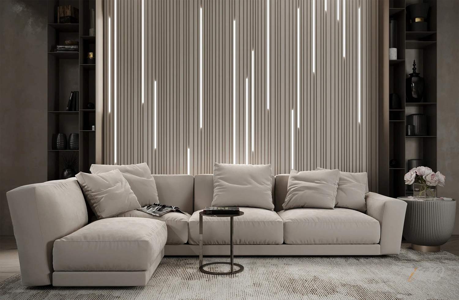 Реечные панели LED Barcode