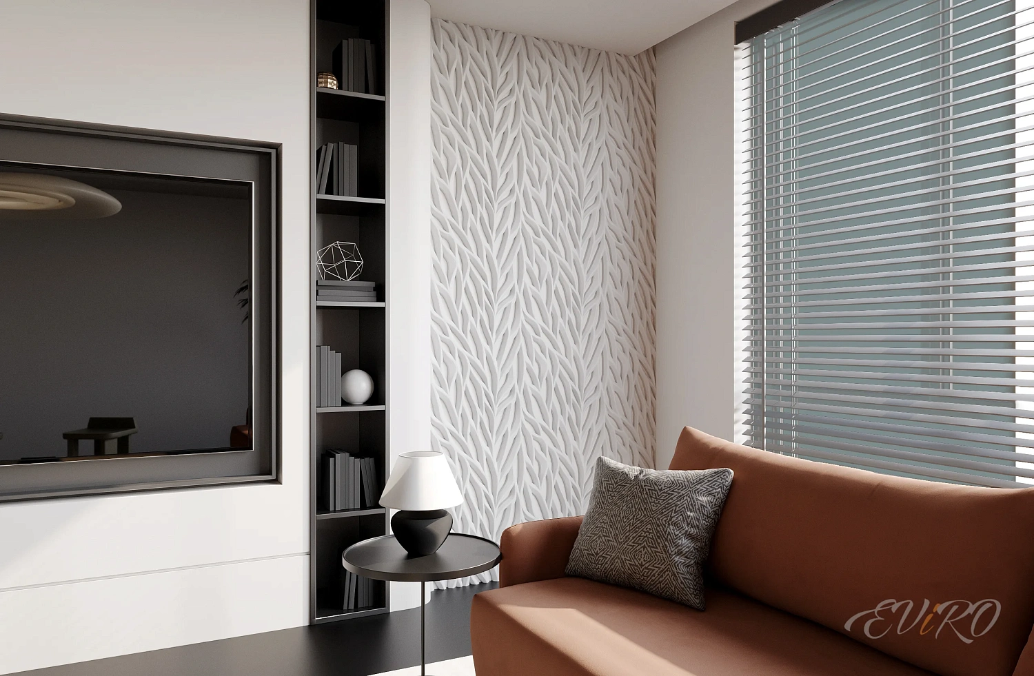 Гипсовая 3D панель EViRO Leaflet