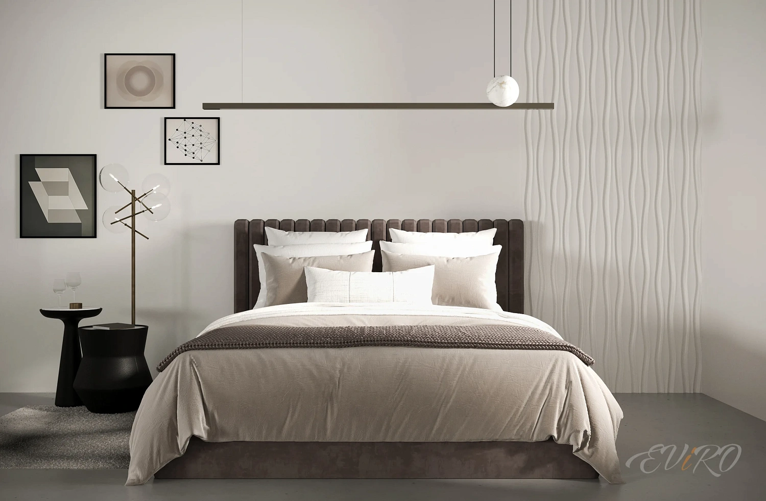 Гипсовая 3D панель EViRO Ручьи