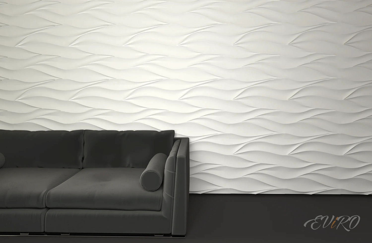 Гипсовая 3D панель EViRO Leave