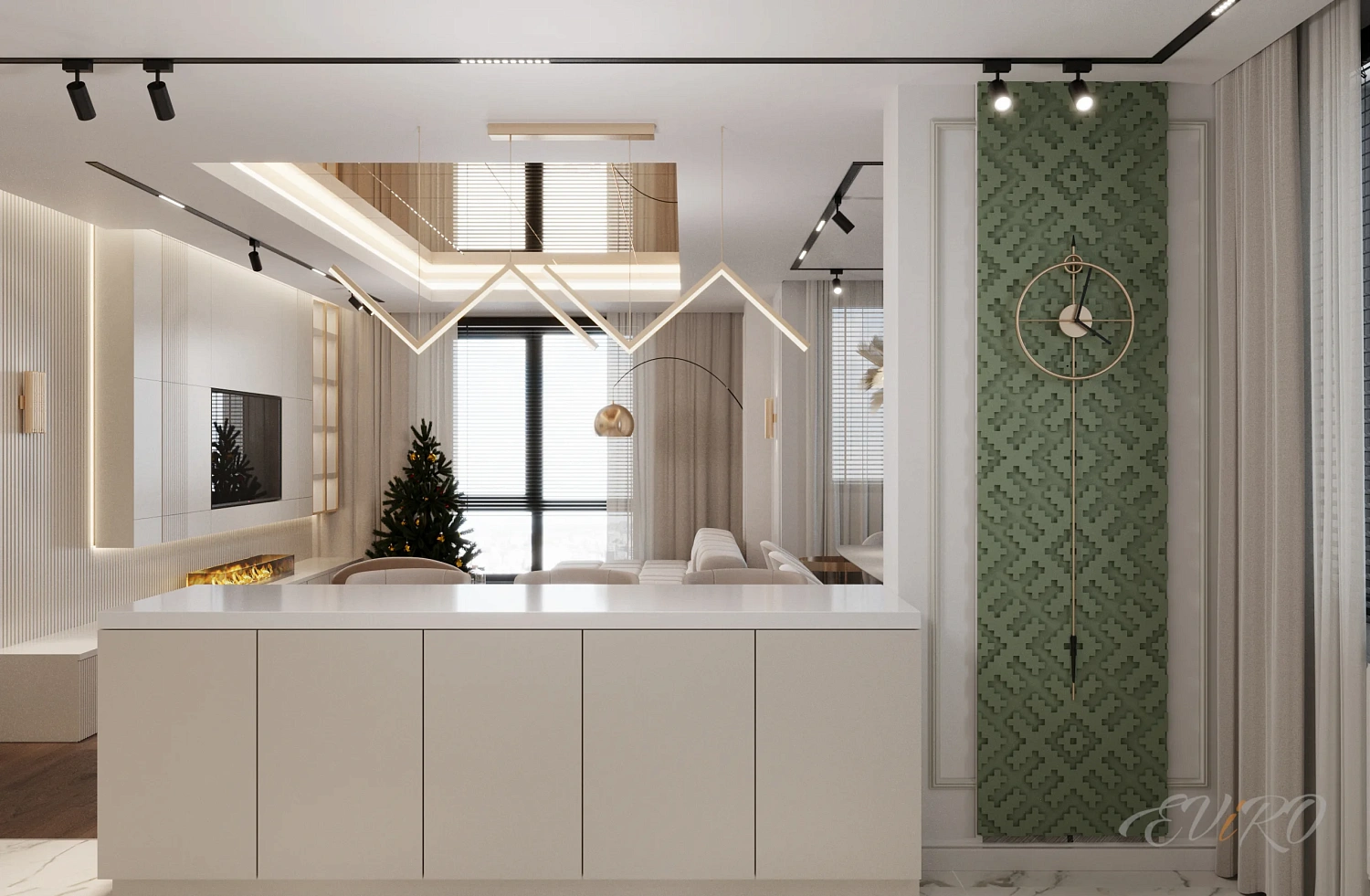 Гипсовая 3D панель EViRO Орнамент