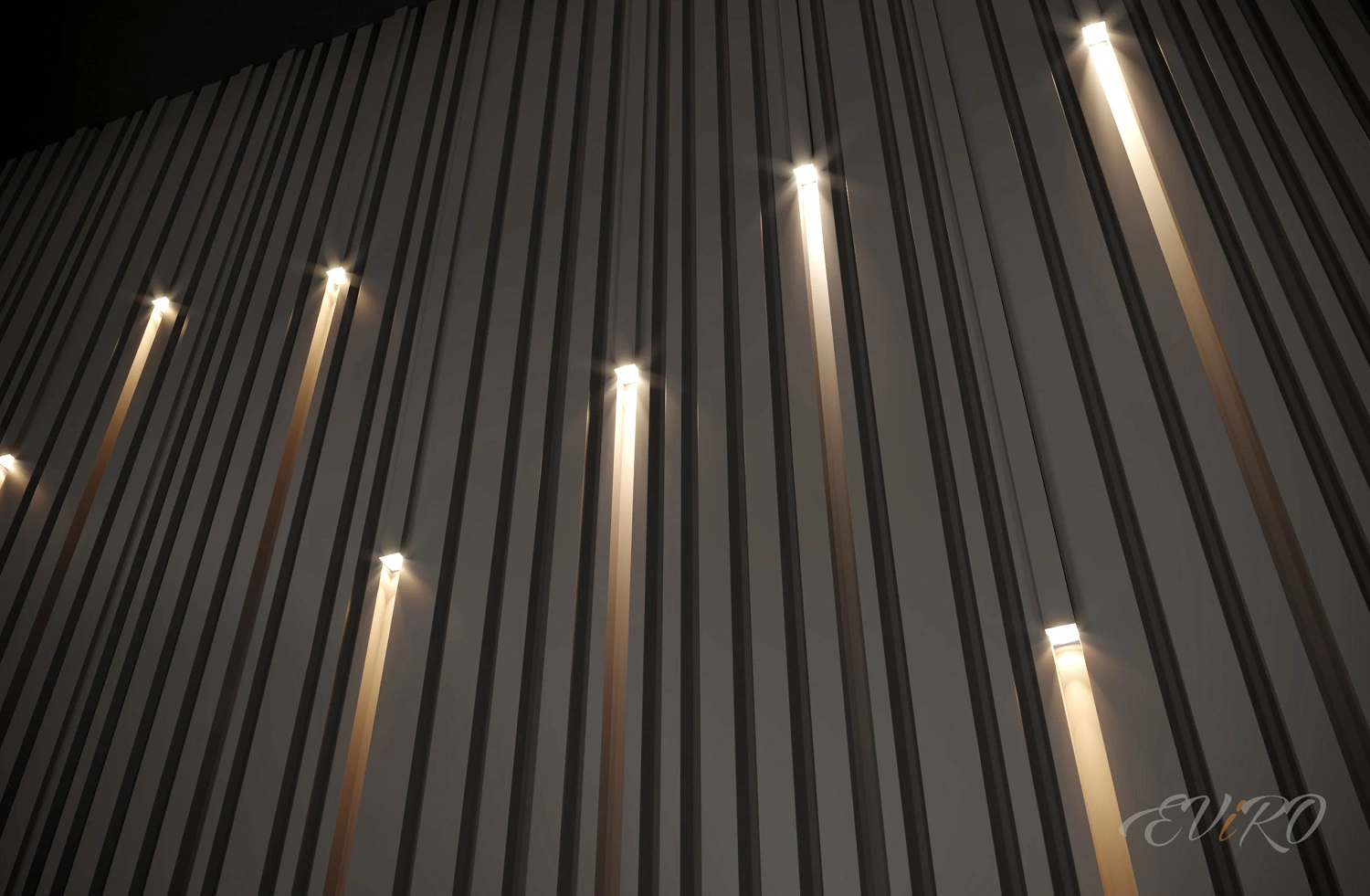 Реечные панели LED Barcode