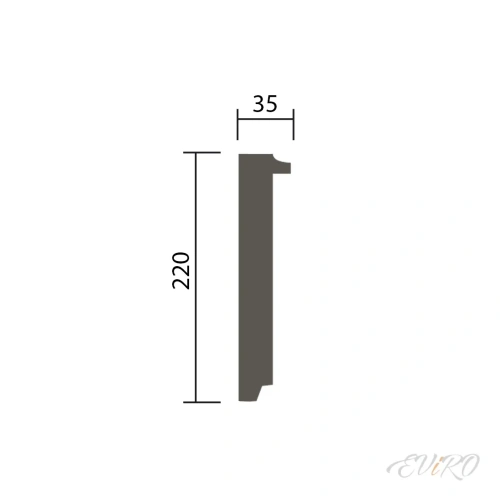 Молдинг EViRO Модель 1.51.380